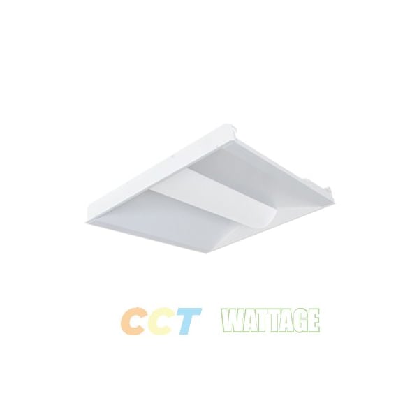 Portor 2x2 LED Troffer, CCT and Wattage Selector PT-TRO-22-3CP - main